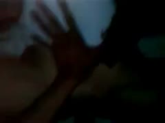 Punching my excited wife's tight soaked snatch with missionary vigor